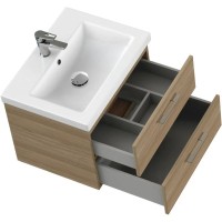 Тумба орех 58,5 см Cersanit Lara 64134