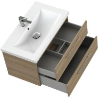 Тумба орех 77,6 см Cersanit Lara 64138