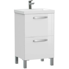 Тумба белый глянец 47,6 см Cersanit Melar 64127