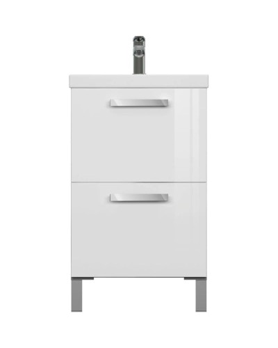 Тумба белый глянец 47,6 см Cersanit Melar 64127