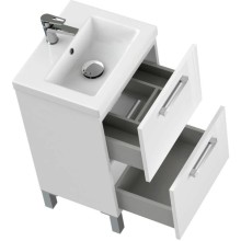 Тумба белый глянец 47,6 см Cersanit Melar 64127