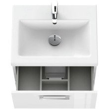 Тумба белый глянец 58,5 см Cersanit Melar 64128