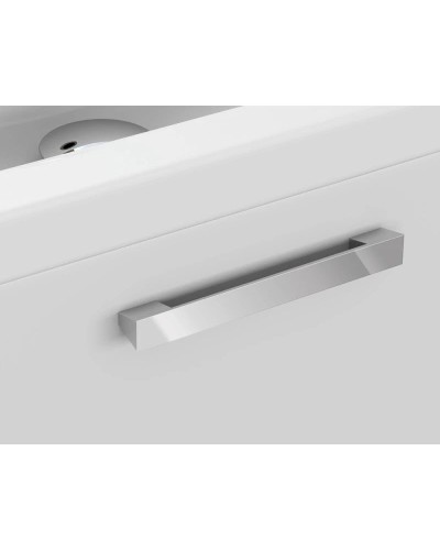 Тумба белый глянец 58,5 см Cersanit Melar 64128