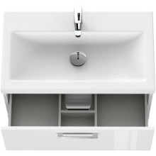 Тумба белый глянец 77,6 см Cersanit Melar 64130