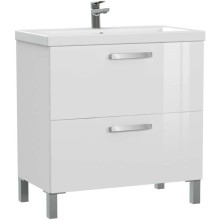 Тумба белый глянец 77,6 см Cersanit Melar 64130