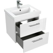 Тумба белый глянец 47,6 см Cersanit Lara 64131