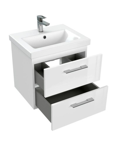 Тумба белый глянец 47,6 см Cersanit Lara 64131