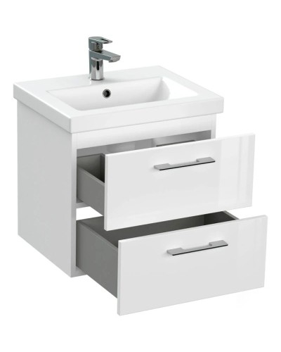 Тумба белый глянец 47,6 см Cersanit Lara 64131