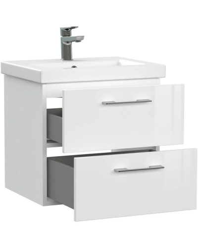 Тумба белый глянец 47,6 см Cersanit Lara 64131