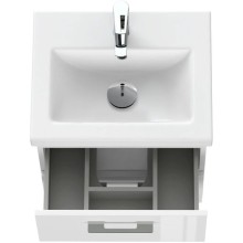 Тумба белый глянец 47,6 см Cersanit Lara 64131