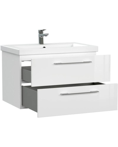 Тумба белый глянец 67,6 см Cersanit Lara 64135