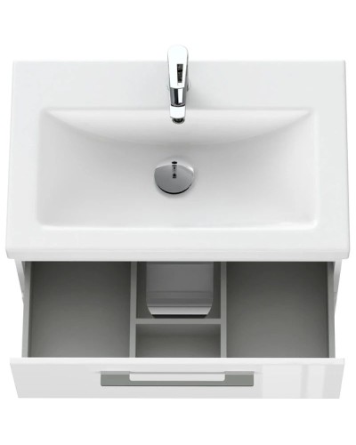 Тумба белый глянец 67,6 см Cersanit Lara 64135