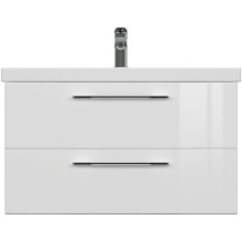 Тумба белый глянец 77,6 см Cersanit Lara 64137