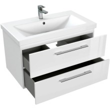 Тумба белый глянец 77,6 см Cersanit Lara 64137