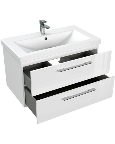 Тумба белый глянец 77,6 см Cersanit Lara 64137