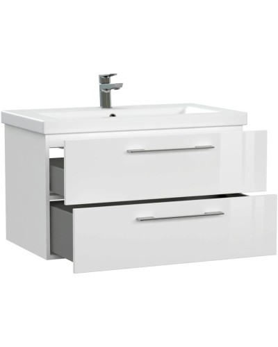 Тумба белый глянец 77,6 см Cersanit Lara 64137