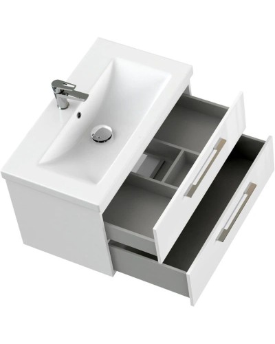 Тумба белый глянец 77,6 см Cersanit Lara 64137