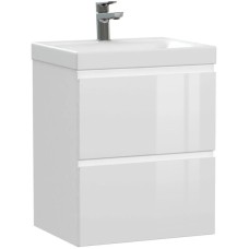 Тумба белый глянец 47,6 см Cersanit Moduo 64139