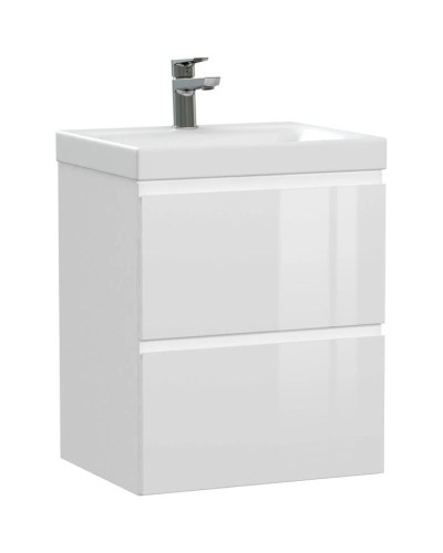 Тумба белый глянец 47,6 см Cersanit Moduo 64139