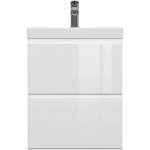 Тумба белый глянец 47,6 см Cersanit Moduo 64139