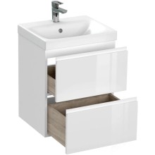 Тумба белый глянец 47,6 см Cersanit Moduo 64139