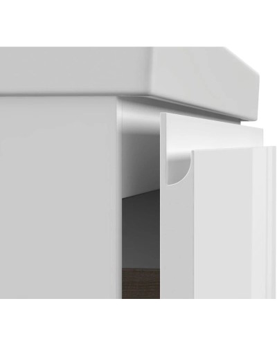 Тумба белый глянец 47,6 см Cersanit Moduo 64139