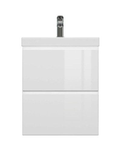 Тумба белый глянец 47,6 см Cersanit Moduo Slim 64124