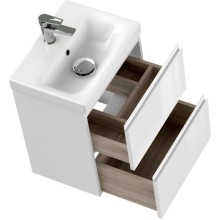 Тумба белый глянец 47,6 см Cersanit Moduo Slim 64124