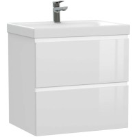 Тумба белый глянец 58,5 см Cersanit Moduo 64140