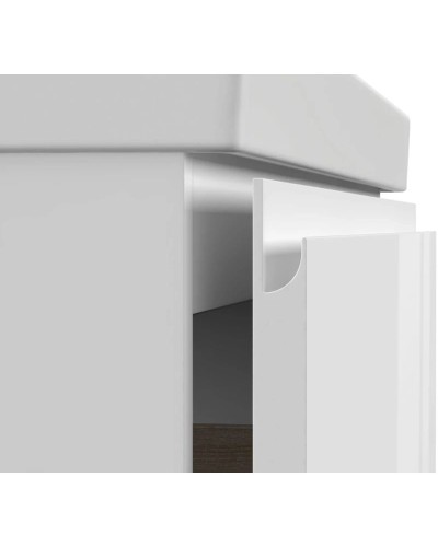 Тумба белый глянец 58,5 см Cersanit Moduo 64140