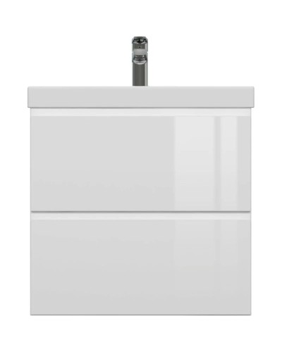 Тумба белый глянец 58,5 см Cersanit Moduo Slim 64125