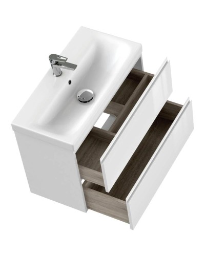 Тумба белый глянец 77,6 см Cersanit Moduo Slim 64126