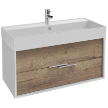 Тумба белый/дуб табак 99,9 см Jacob Delafon Vivienne EB1585-N18-E52