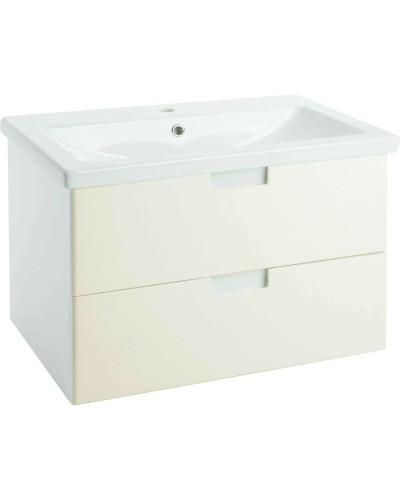 Тумба бежевый глянец/белый глянец 96,2 см Bellezza Пегас 4630417270077