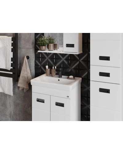 Тумба белый глянец 50,5 см Onika Балтика 105552