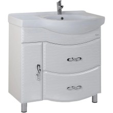 Тумба белый глянец 80,1 см Onika Вальс 108209