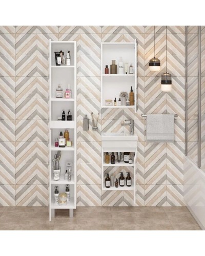 Тумба белый глянец 39 см Onika Милтон 104007