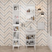 Тумба белый глянец 43 см Onika Милтон 104510