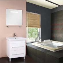 Тумба белый глянец 55,5 см Onika Олимп 106039