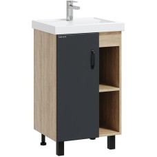 Тумба дуб сонома/серый матовый 47 см Onika Тимбер 105035