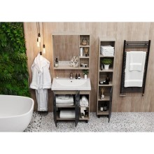 Тумба дуб сонома/серый матовый 66 см Onika Тимбер 107057