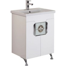 Тумба белый глянец 56 см Onika Флорена 106050