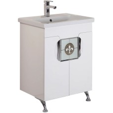 Тумба белый глянец 56 см Onika Флорена 106050