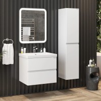 Тумба белый глянец 58,4 см Onika Эвада 106145