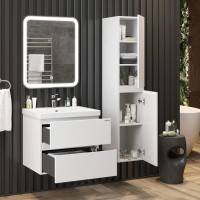 Тумба белый глянец 68,2 см Onika Эвада 107059