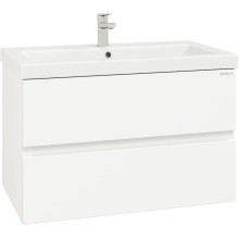 Тумба белый глянец 78 см Onika Эвада 108058