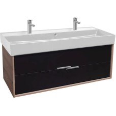 Тумба дуб давос/черный матовый 119,9 см Jacob Delafon Vivienne EB1669-E75-J53