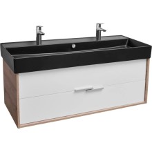 Тумба дуб давос/белый глянец 119,9 см Jacob Delafon Vivienne EB1669-E75-J5