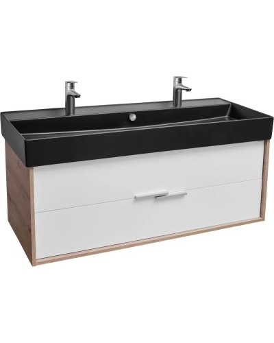 Тумба дуб давос/белый глянец 119,9 см Jacob Delafon Vivienne EB1669-E75-J5