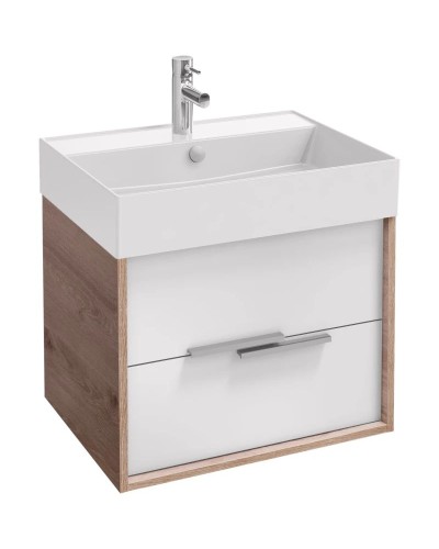 Тумба дуб давос/белый глянец 59,9 см Jacob Delafon Vivienne EB1666-E75-J5